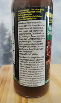 Sauce BBQ - Saveur de fumée de noyer (Hickory Smoked) - Walden Farms