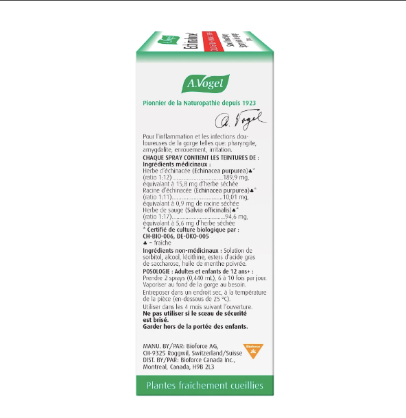 Echinaforce - Spray Mal de Gorge - 30ml - A.Vogel