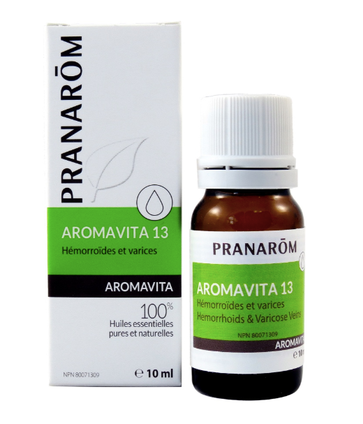 Aromavita 13 - Hémorroïdes et varices - Pranarom - 10 ml