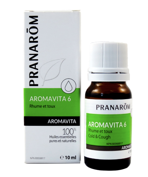 Aromavita 6 - Rhume et toux - Pranarom - 10 ml