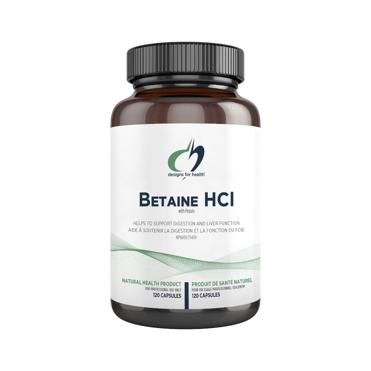 Betaine HCL - Designs for Health - 120 capsules