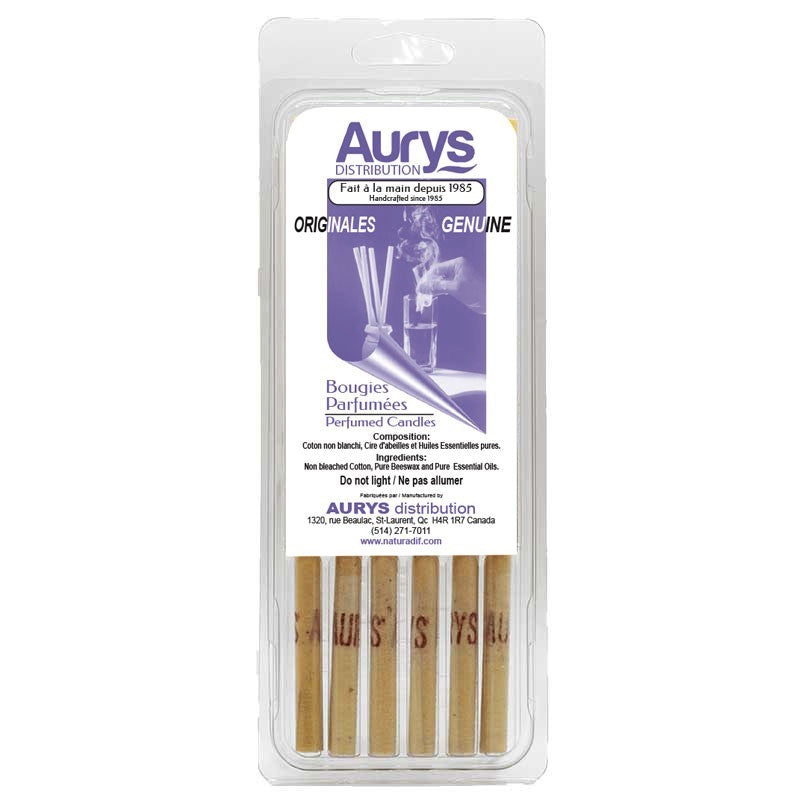 Bougies de nettoyage oreilles - Aurys - Paquet de 6