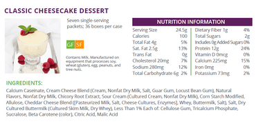 Gâteau au fromage protéiné - Health Wise