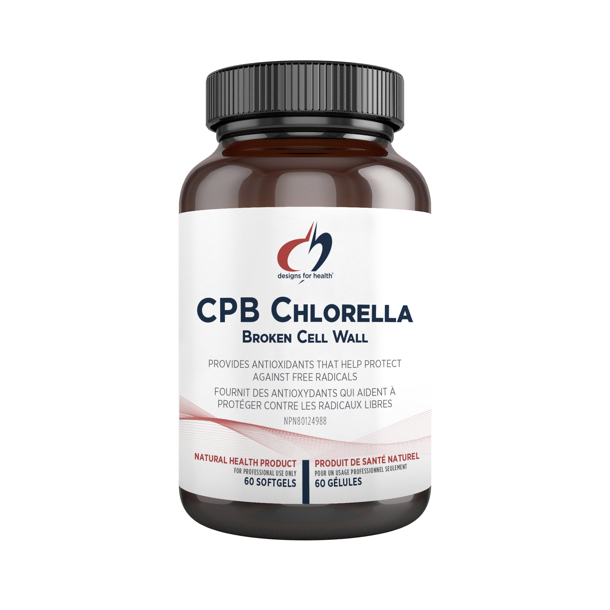 CPB Chlorella - Designs for Health - 60 gélules