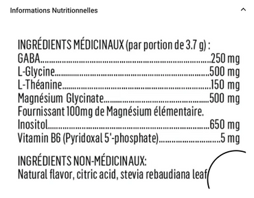 Restfull - NIH - 60 portions (222g poudre)