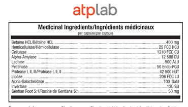 Enzymatik Control - Atp Lab - 180 capsules