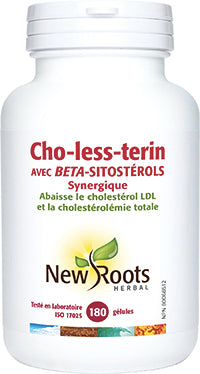 Cho-less-terin avec Beta-sitostérols - New Roots - 180 gélules