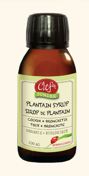 Sirop de plantain - Sirop pour la toux et la bronchite - 100ml - Clef des champs