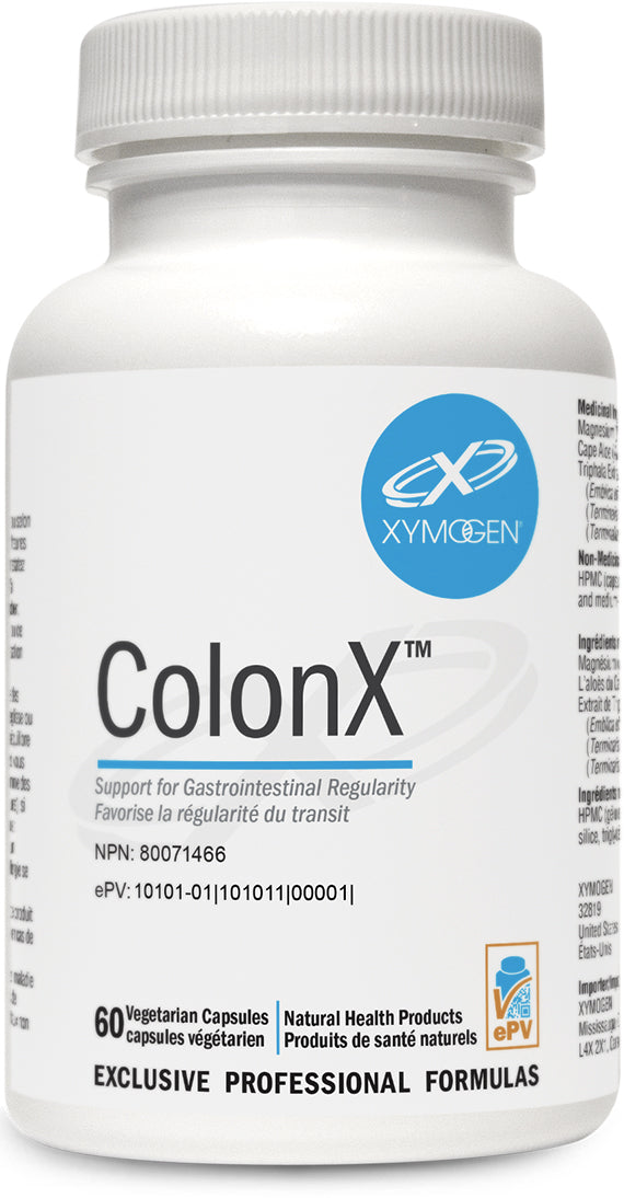 ColonX (laxatif doux) - Xymogen - 60 capsules