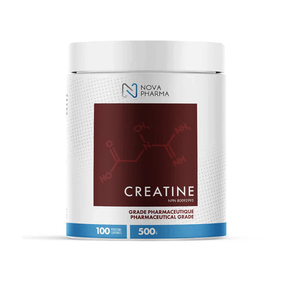 Créatine - Nova Pharma - 100 portions (500g)