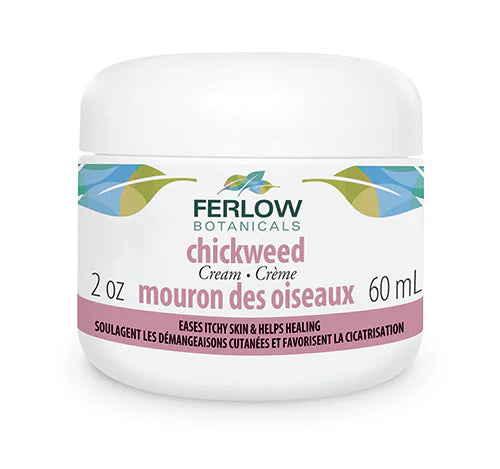 Crème mouron des oiseaux (chickweed cream) - Ferlow Botanicals - 60ml