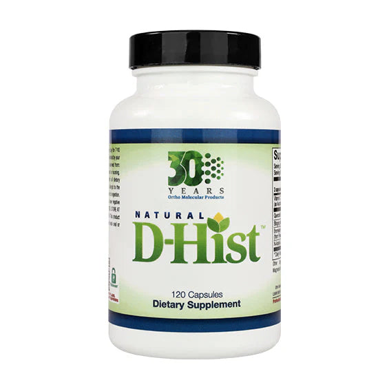 Natural D-Hist - OrthoMolecular Products - 120 capsules