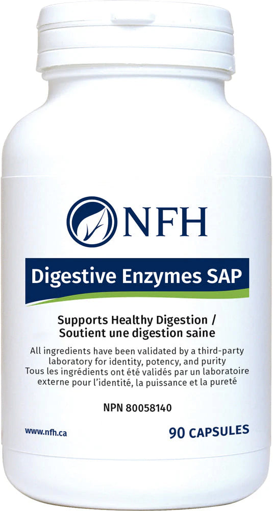 Digestive Enzymes SAP - NFH - 90 capsules