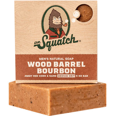 Savon naturel pour hommes - Wood Barrel Bourbon - Dr. Squatch