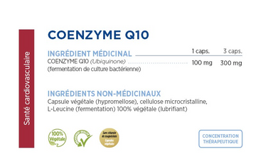 Coenzyme Q10 (100mg) - Gamma Force - 60 capsules