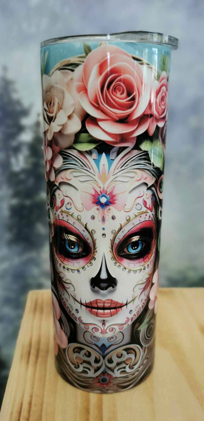 Gourde isotherme 20 Oz. - Santa Muerte