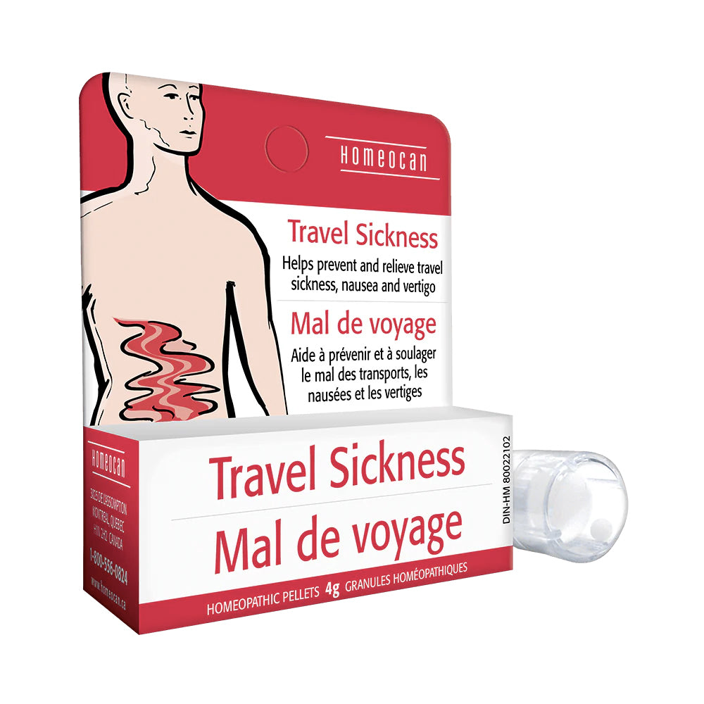 Mal de voyage (Mal des transports) - Granules Homéopathiques - Homéocan - 4g