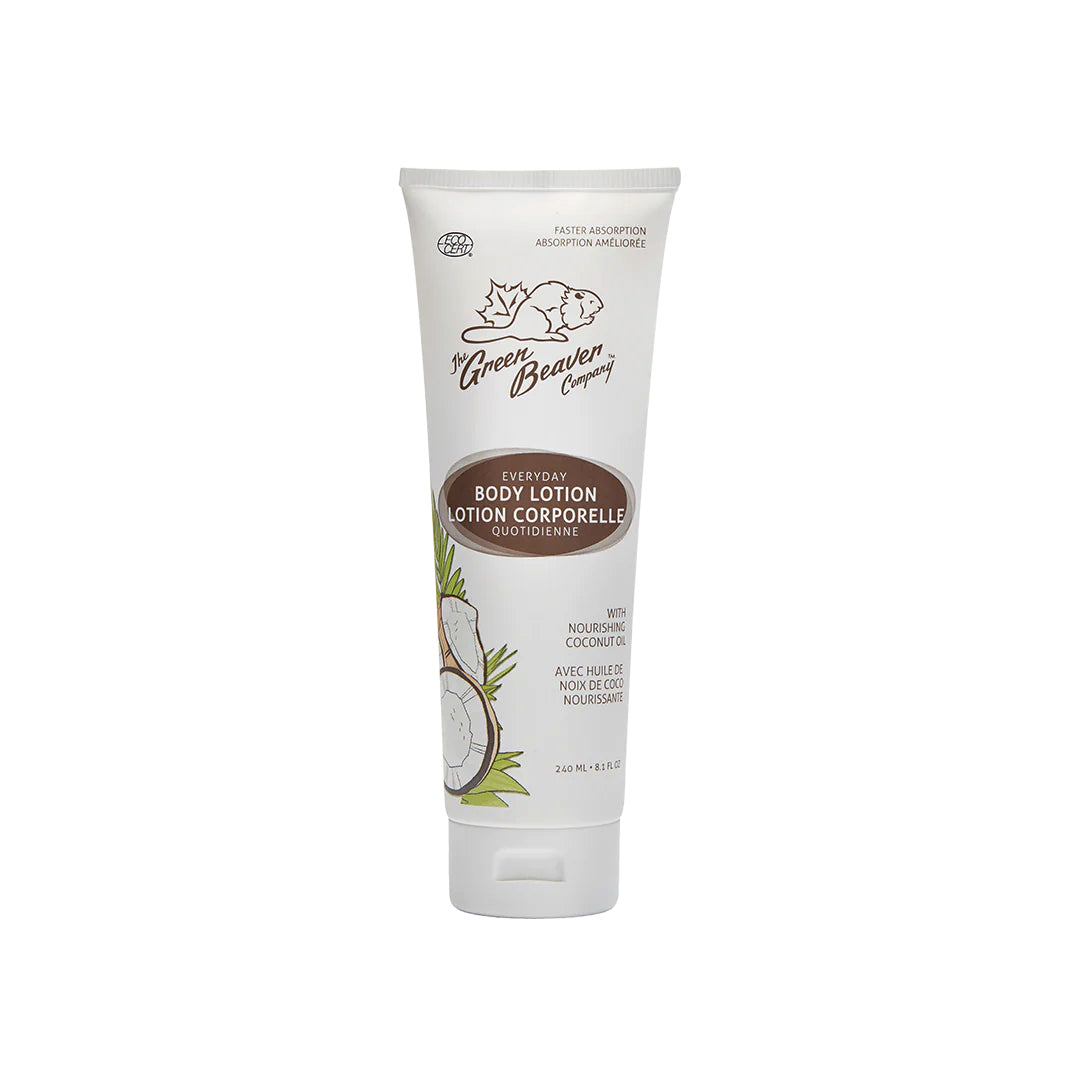 Lotion corporelle avec huile de noix de coco nourrissante - Green Beaver - 240ml