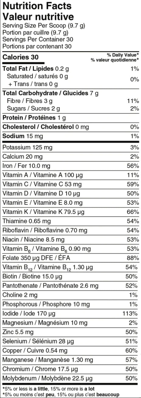 All-in-Superfood (Greens) - Sureau/Açai - Younited - 292g