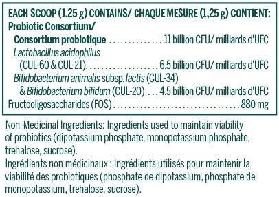 HMF Powder - Poudre probiotique - Genestra Brands - 280ml