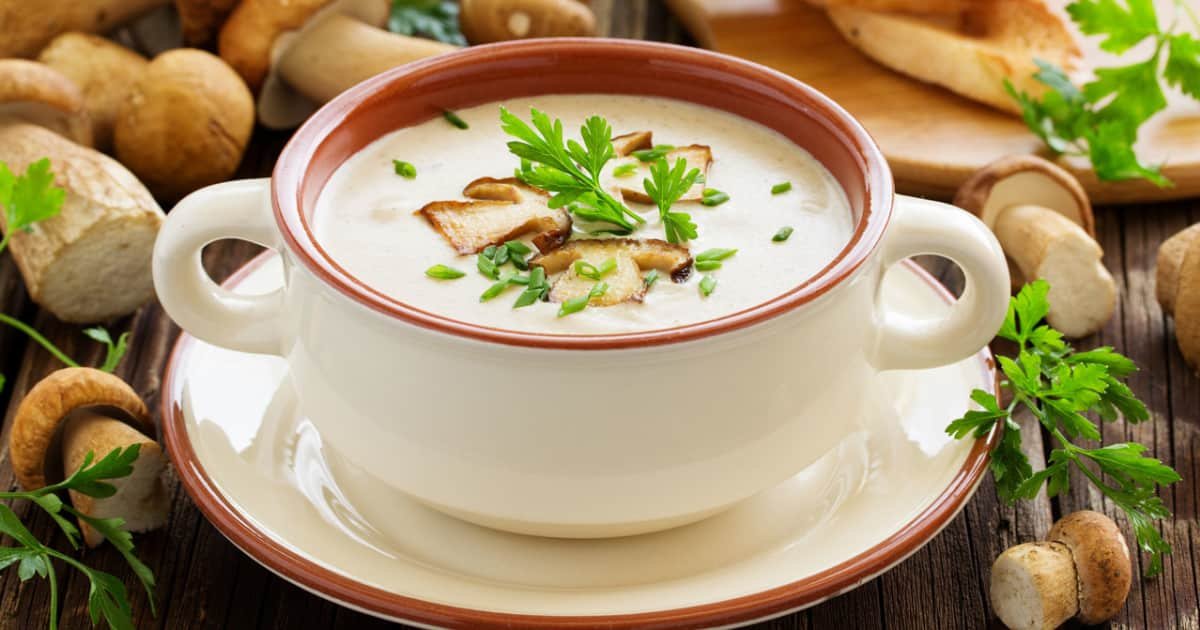 Soupe protéinée - Crème de champignons - Health Wise