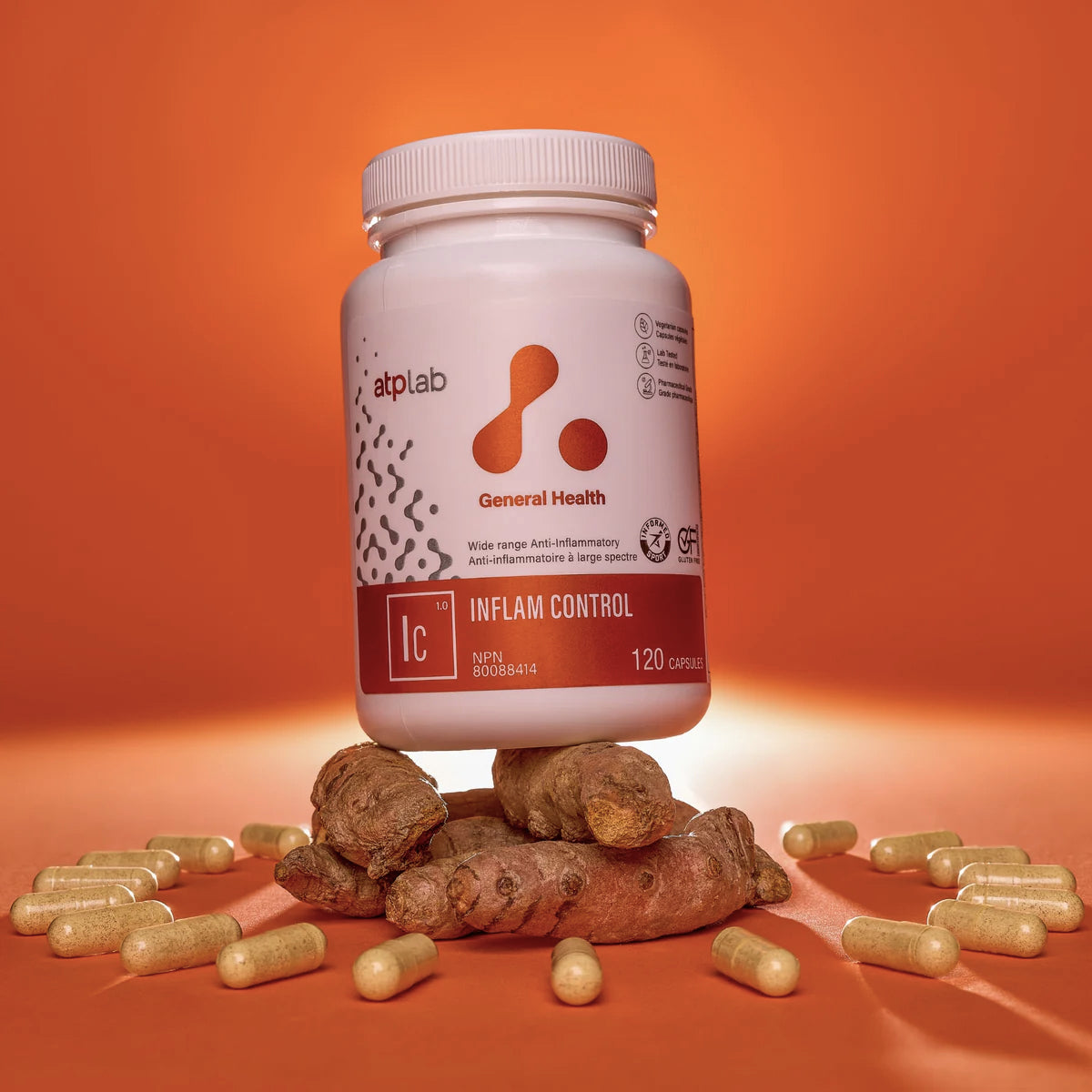 Inflam Control - Atp Lab - 120 capsules