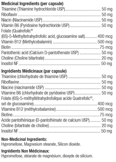 Methyl B Complex - OrthoMolecular Products - 60 capsules