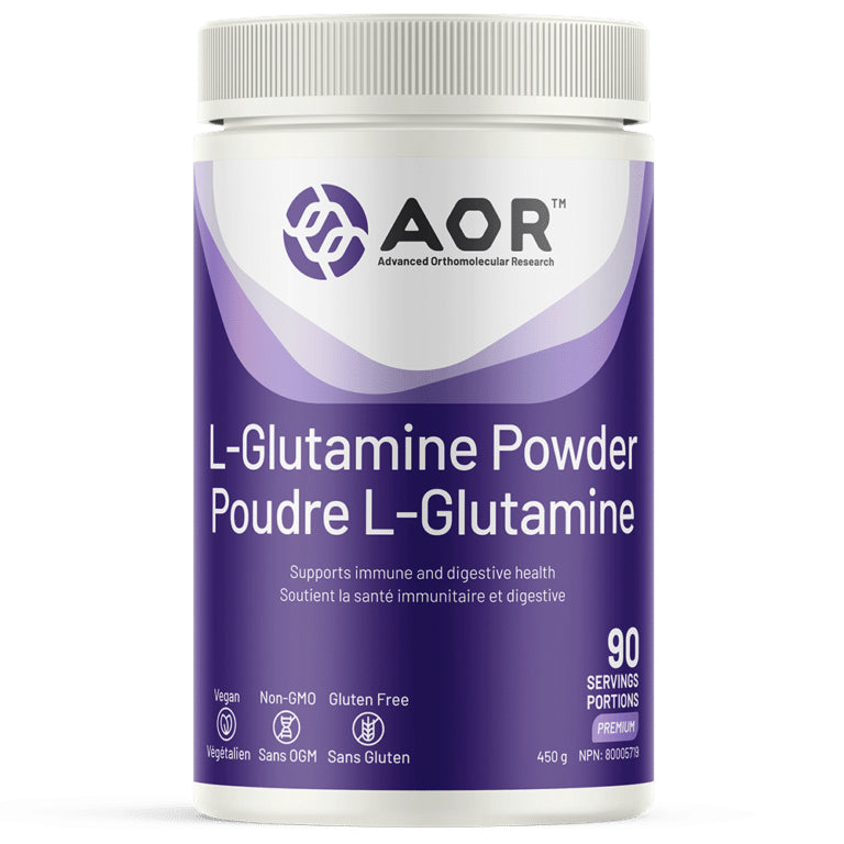 Poudre de L-Glutamine - AOR - 450g