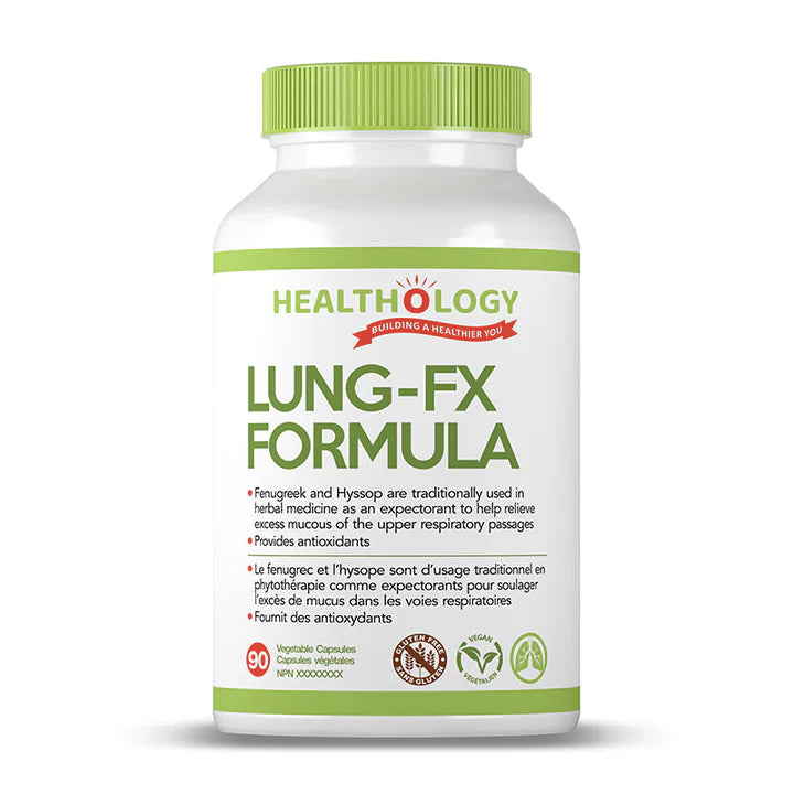 LUNG-FX - (Santé pulmonaire) - Healthology - 90 capsules