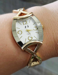 Montre bangle femme or