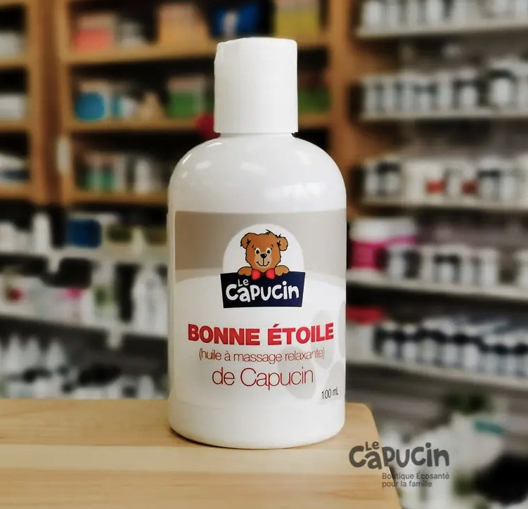 Bonne étoile - Huile à massage relaxante - Capucin - 100ml