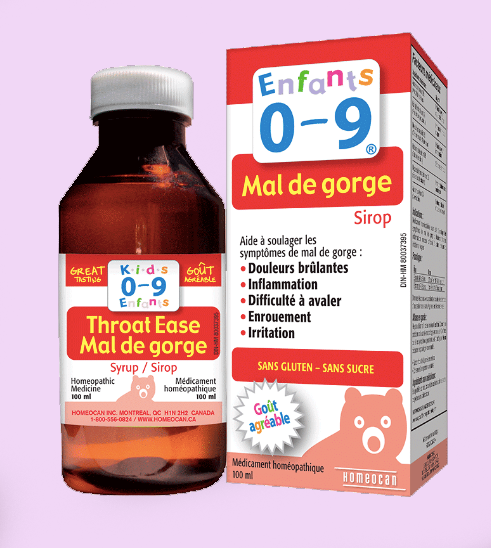 Sirop Mal de gorge - 100ml - Enfants 0-9 ans