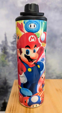 Bouteille isotherme sport 20 oz. - Mario Bros & cie