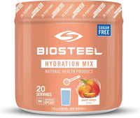 Electrolytes - Mélange d'hydratation - Pêche/Mangue - Biosteel - 140g (20 portions)