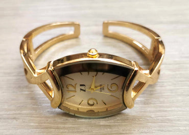 Montre bangle femme or