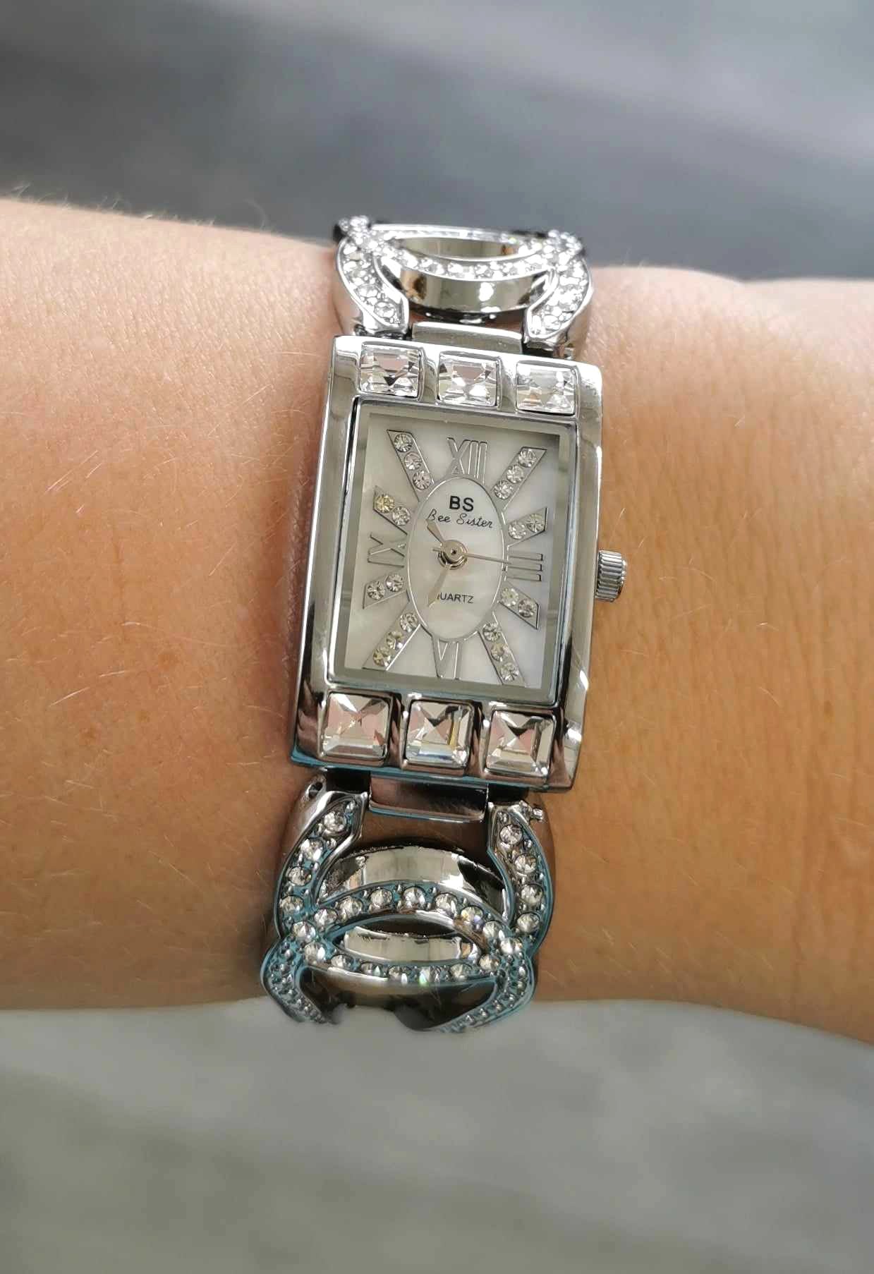 Montre mode femme Bee Sisters argent