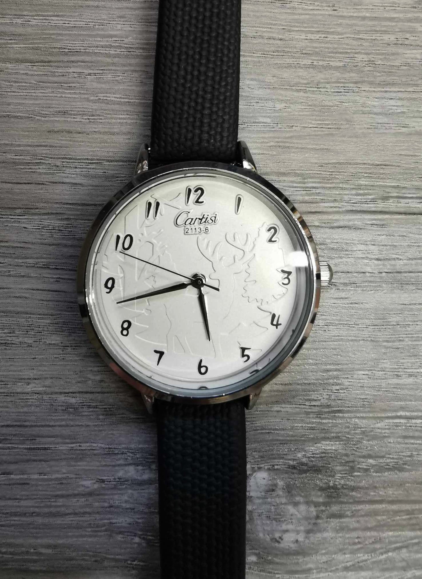 Montre pour femme cuir noir