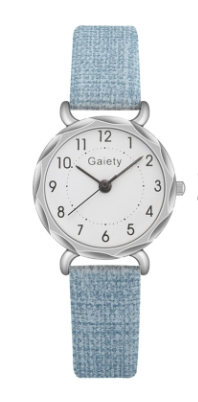 Montre Gaiety pour femmes - imitation denim