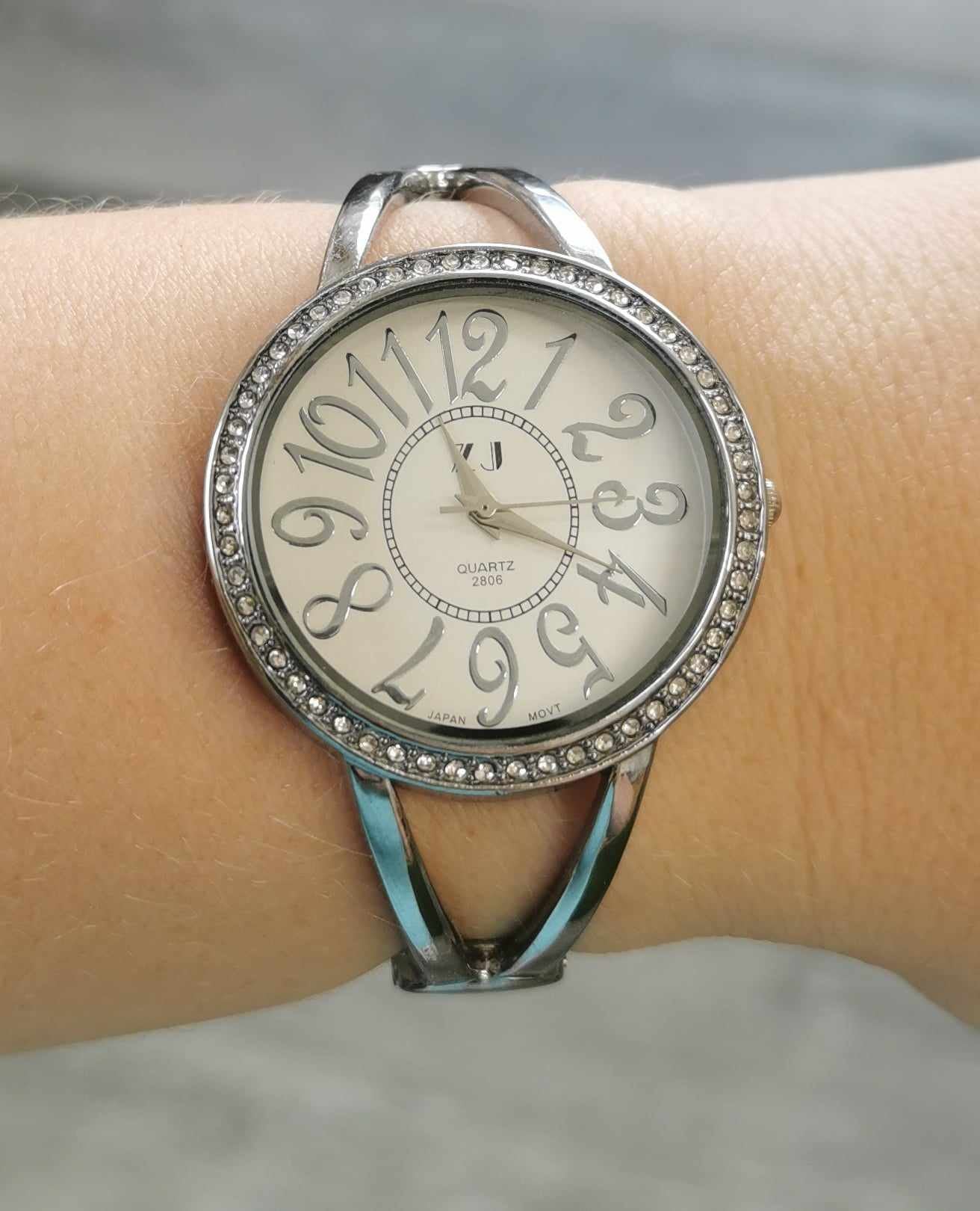 Montre bangle femme argent - 2