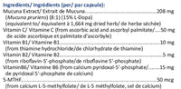 Synerdopa (Extrait de Mucuna avec vitamines B actives) - Vita Aid Professionals - 84 capsules