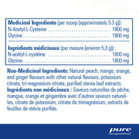 Poudre de NAC + Glycine - Pure Encapsulations - 159g