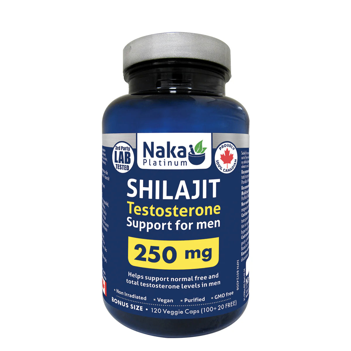 Shilajit - Support à la testostérone - Naka Platinum