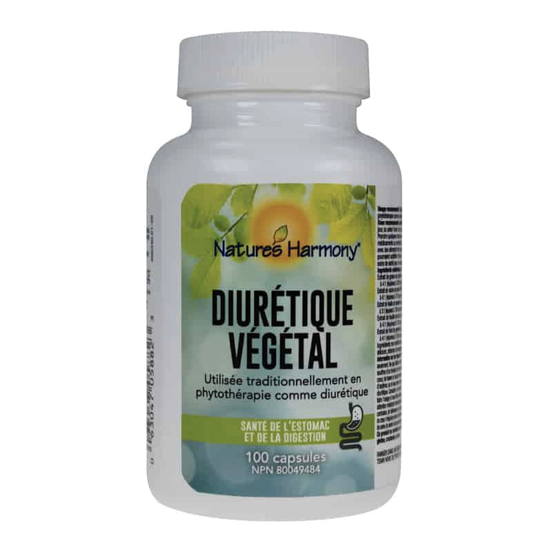 Diurétique végétal - Nature's Harmony - 100 capsules