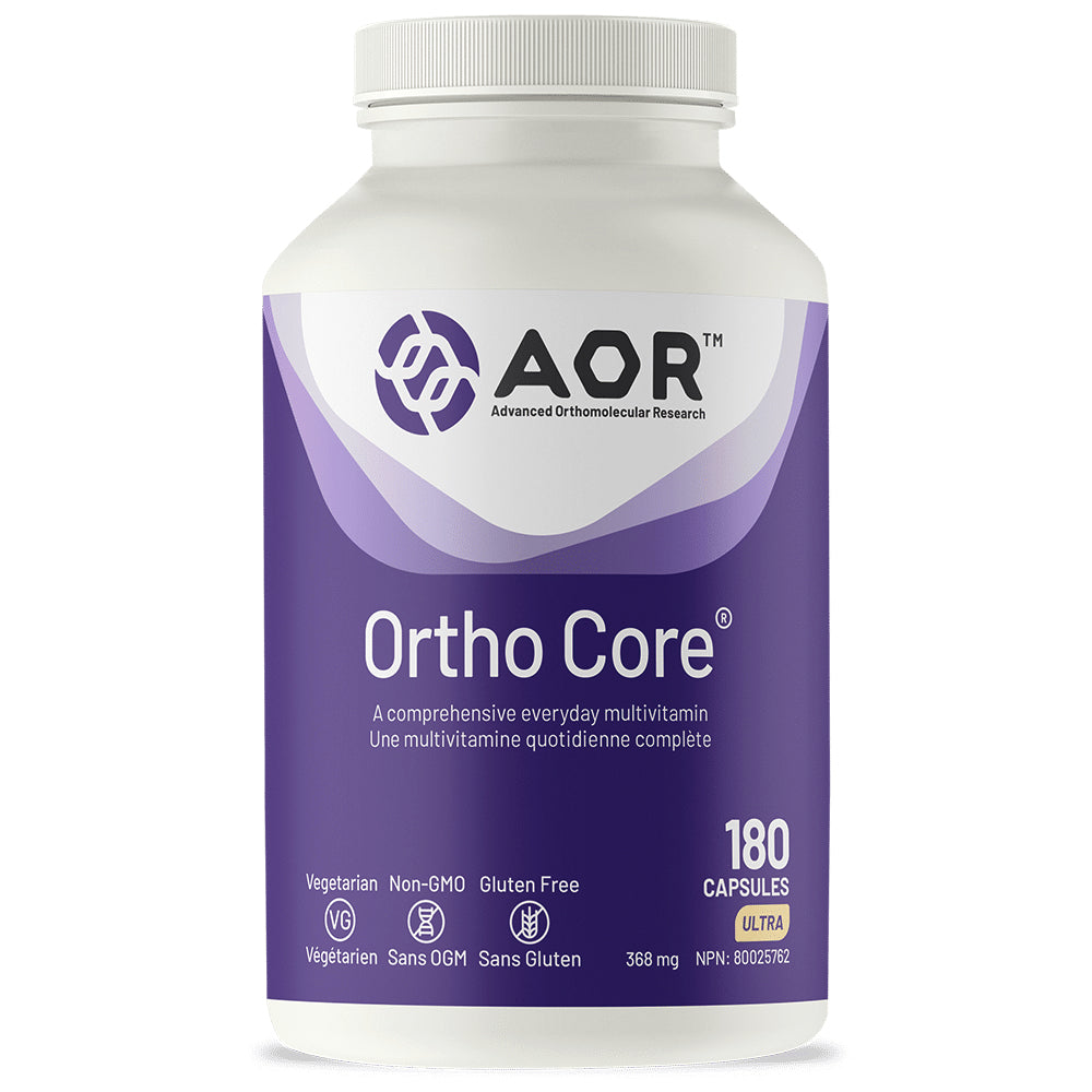 Ortho Core (multivitamine) - AOR - 180 capsules