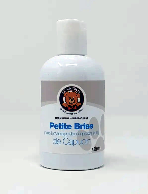 Petite Brise - Huile à massage décongestionnante - Capucin - 120ml