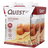 Shake prêt à boire avec 30 g de protéines - Caramel Salé - Quest -4X 325ml