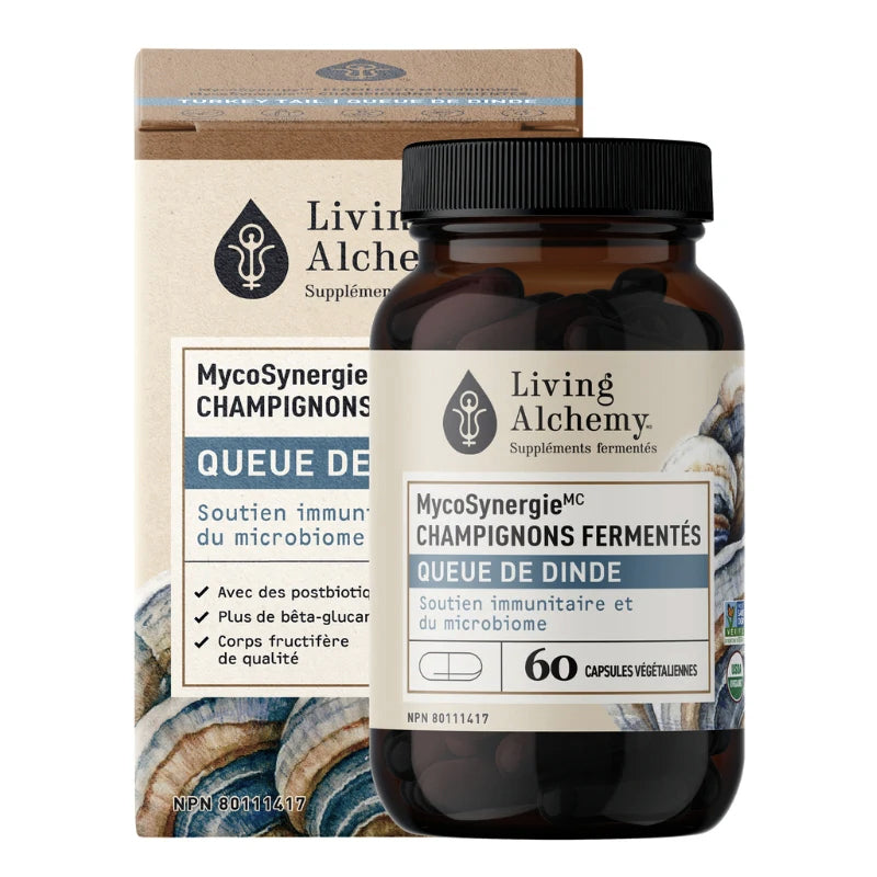 Queue de dinde (Turkey tail) - Living Alchemy - 60 capsules