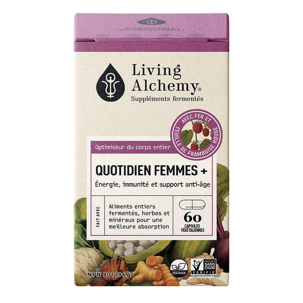 Quotidien femmes Plus - Living Alchemy - 60 capsules