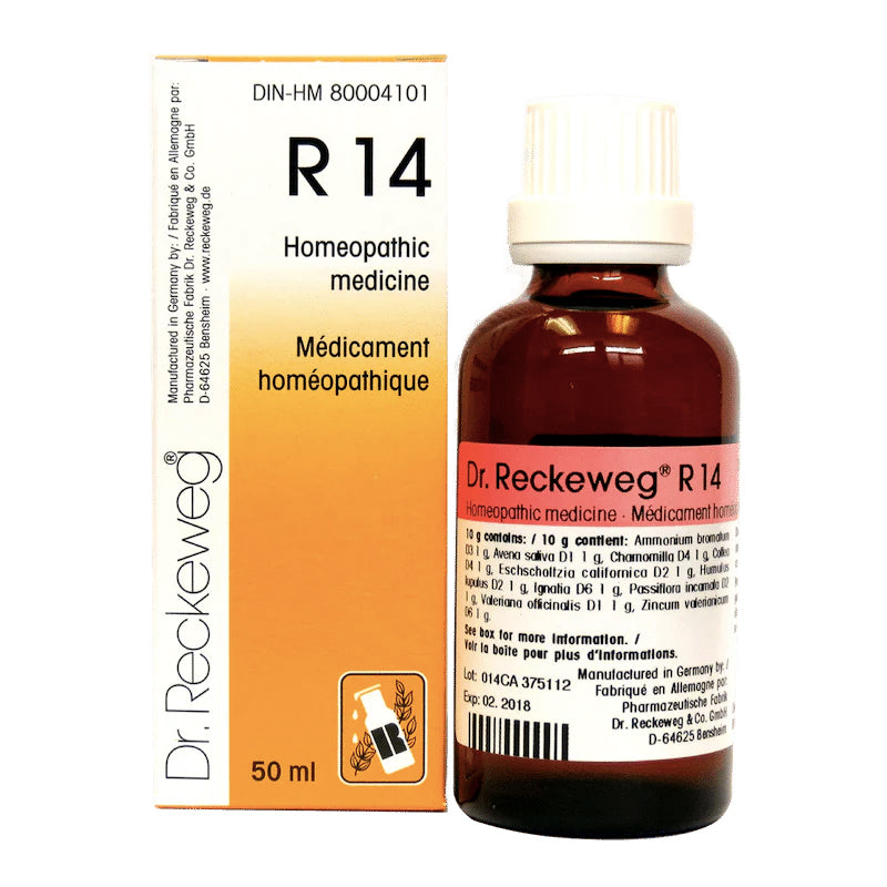 R14 - Insomnie, nervosité - Dr. Reckeweg - 50ml