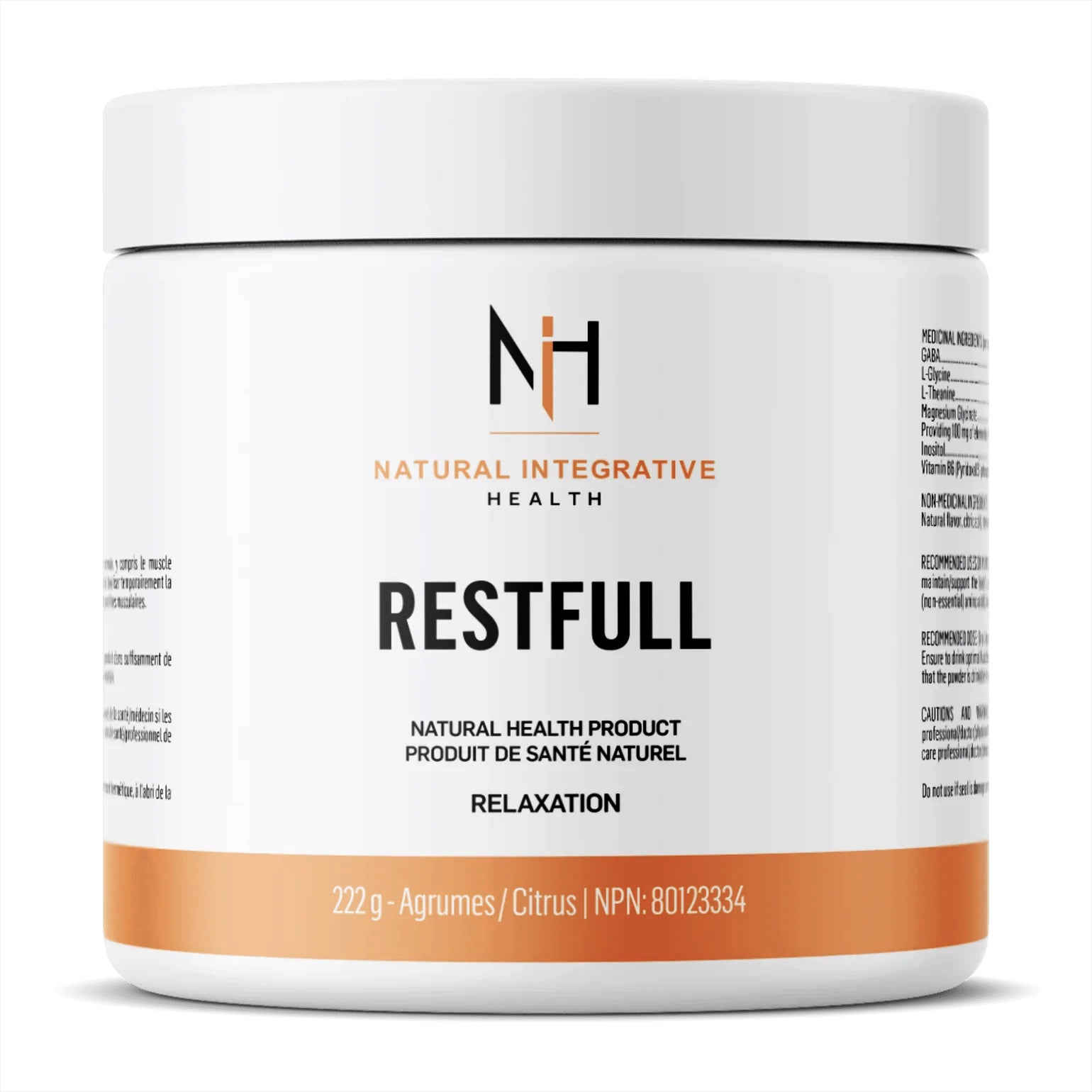 Restfull - NIH - 60 portions (222g poudre)